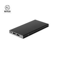 POWERBANK IN ALLUMINIO RICICLATO